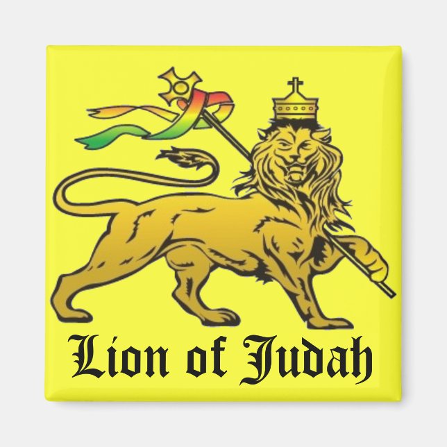 Lion of Judah Magnet (Front)
