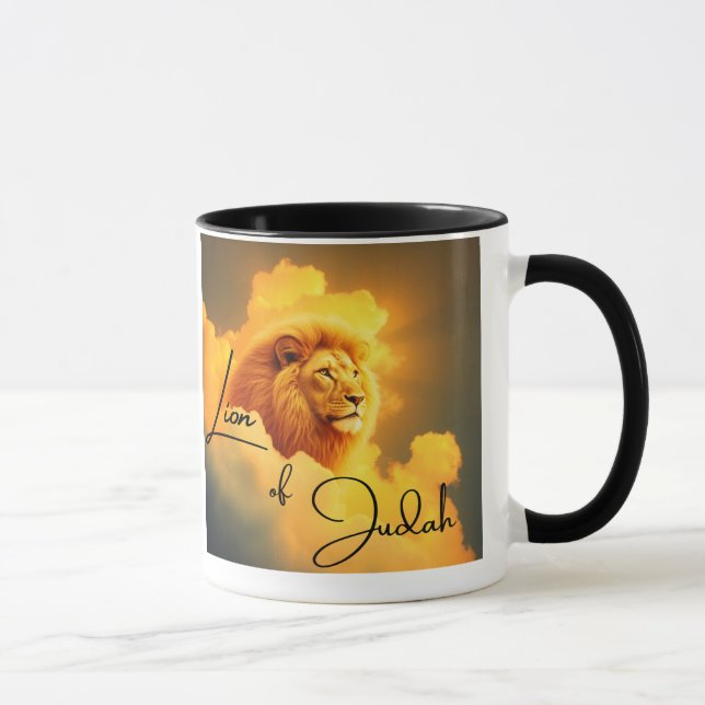 Lion of Judah mug, every eye will see Mug (Right)