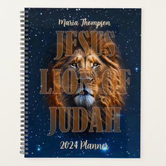 Lion Of Judah Personalised Custom Text Planner