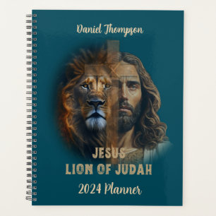 Lion Of Judah Personalised Custom Text Planner