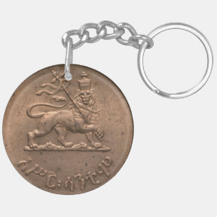 Lion of Judah Rassta Reggae Roots Blessed Love Key Ring