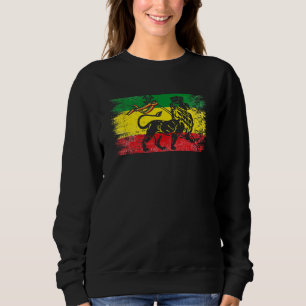 Lion of Judah Rasta Ethiopian Reggae Old Ethiopia Sweatshirt