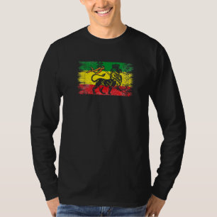 Lion of Judah Rasta Ethiopian Reggae Old Ethiopia T-Shirt
