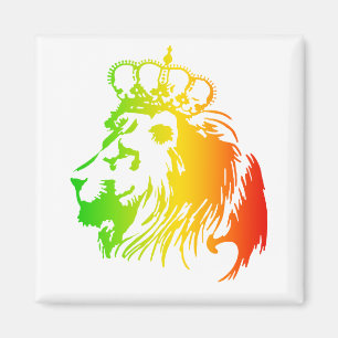 Lion Of Judah - Rasta Magnet