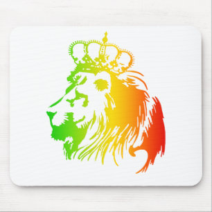 Lion Of Judah - Rasta Mouse Pad