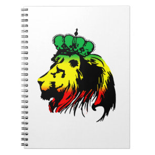 Lion Of Judah Rasta Notebook