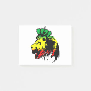 Lion Of Judah Rasta Post-it Notes