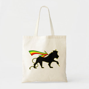 Lion Of Judah - Rasta Tote Bag