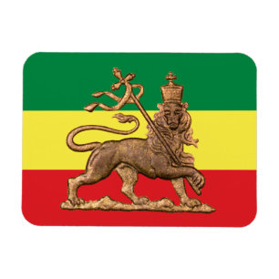 Lion of Judah - Rastafara - Reggae Rasta Magnet