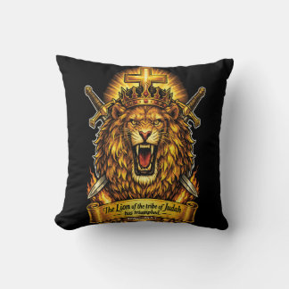 Lion of Judah Revelation 5.5 Cushion