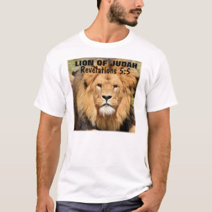 Lion of Judah, Revelations 5:5, T-shirt