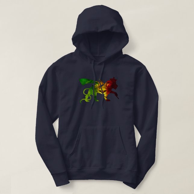 Lion of Judah T-Shirt Hoodie (Design Front)