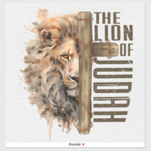 Lion of Judah Vinyl Sticker