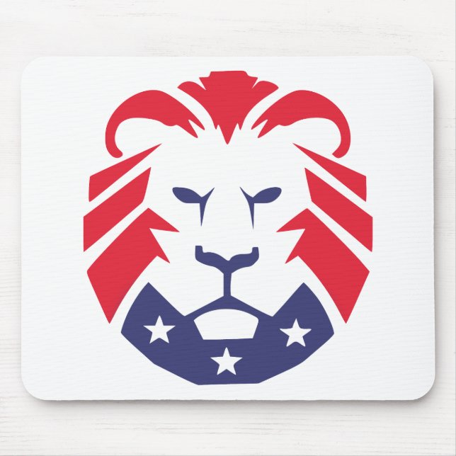 Lion of Patriots Mouse Pad (Front)