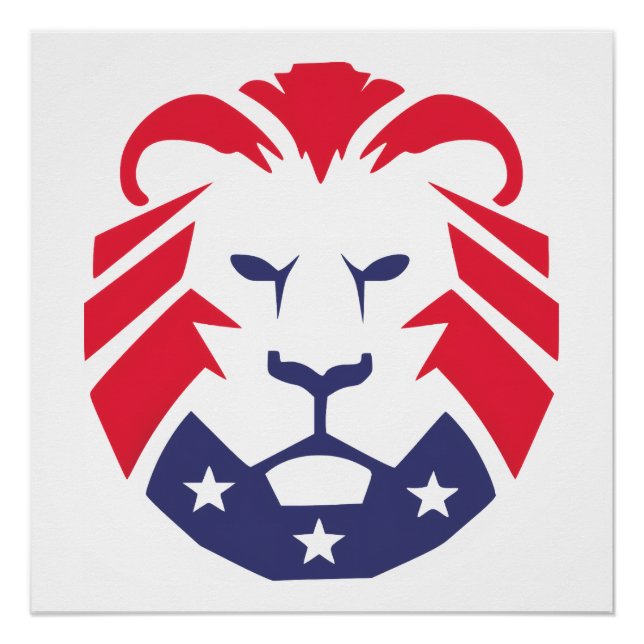 Lion of Patriots Poster (Front)
