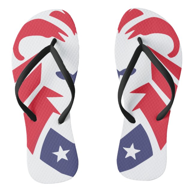 Lion of Patriots Thongs (Footbed)