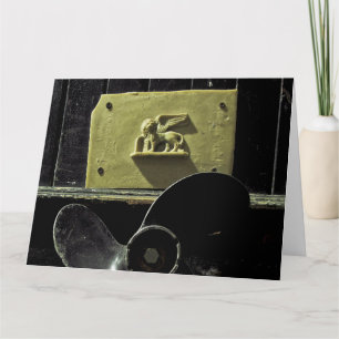 LION OF VENICE Jumbo Greeting Card