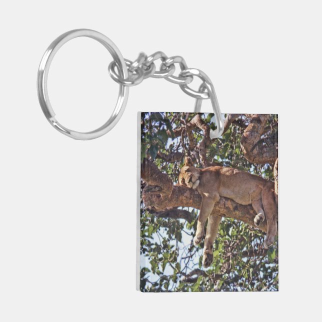 Lion Office Home Personalise Destiny Destiny'S Key Ring (Front Left)