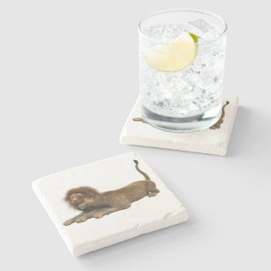 Lion Office Home Personalise Destiny Destiny'S Stone Coaster