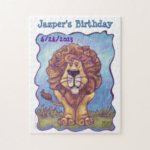 Lion Party Centre Jigsaw Puzzle