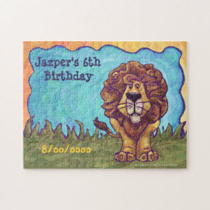 Lion Party Centre Jigsaw Puzzle
