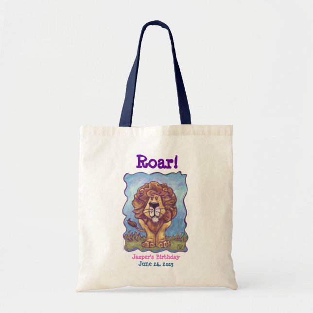 Lion Party Centre Tote Bag (Front)