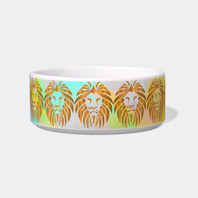 Lion  Pet Bowl (Left)
