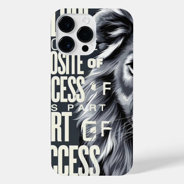 Lion phone case (Back)