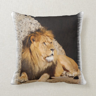 Lion Photo Pillow