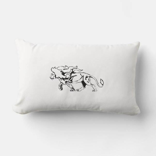 Lion Pillow (Front)