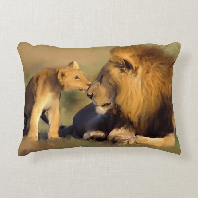 Lion Pillow (Front)