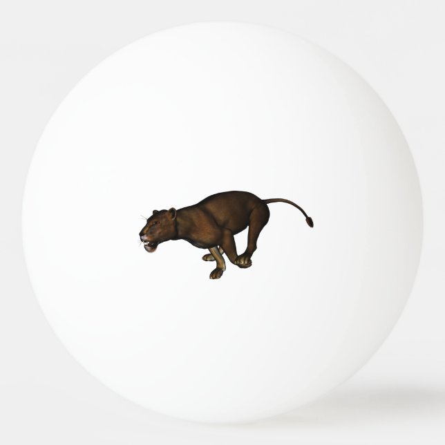lion ping pong ball (Front)