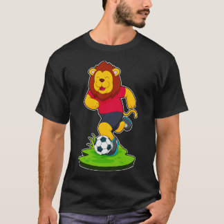 Lion player Soccer T-Shirt