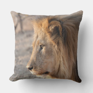 Lion Portrait Cushion