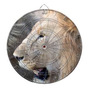 Lion Portrait Dartboard