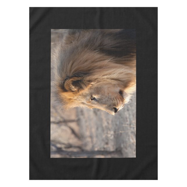 Lion Portrait Tablecloth (Front)