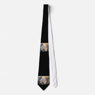 Lion Portrait Tie