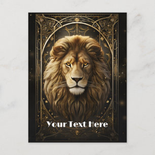 Lion Postcard