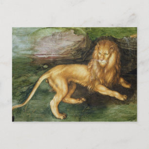 Lion Postcard