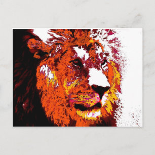 Lion Postcard