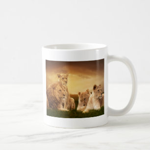 Lion pride coffee mug