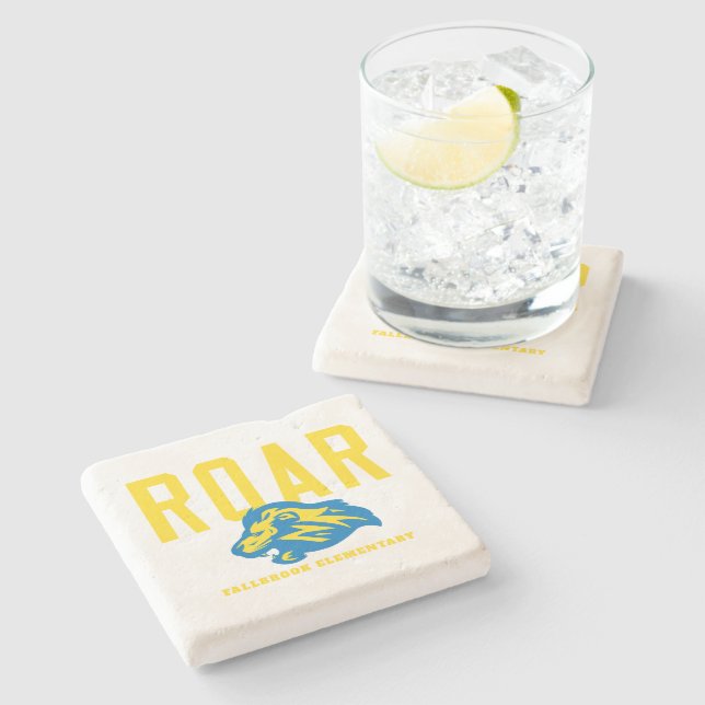 Lion Pride Stone Coaster (Side)