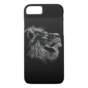 Lion profile iPhone case