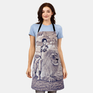 Lion Queen Fantasy Apron