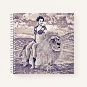 Lion Queen Fantasy Notebook