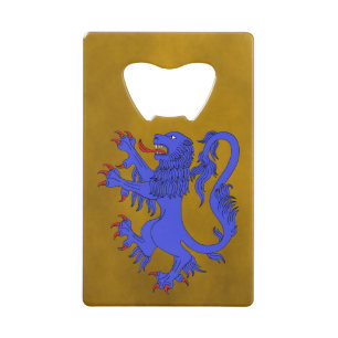 Lion Rampant Azure