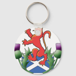lion rampant key ring