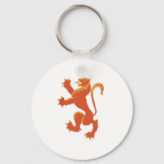 Lion Rampant Key Ring