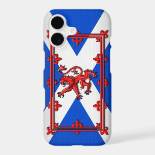 Lion Rampant On Scottish Flag