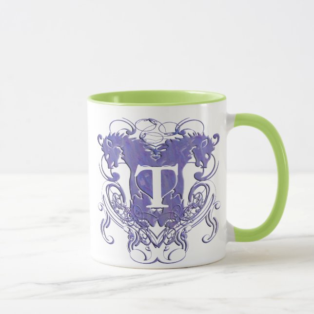 Lion Rampant Renaissance Wedding Mug (Right)